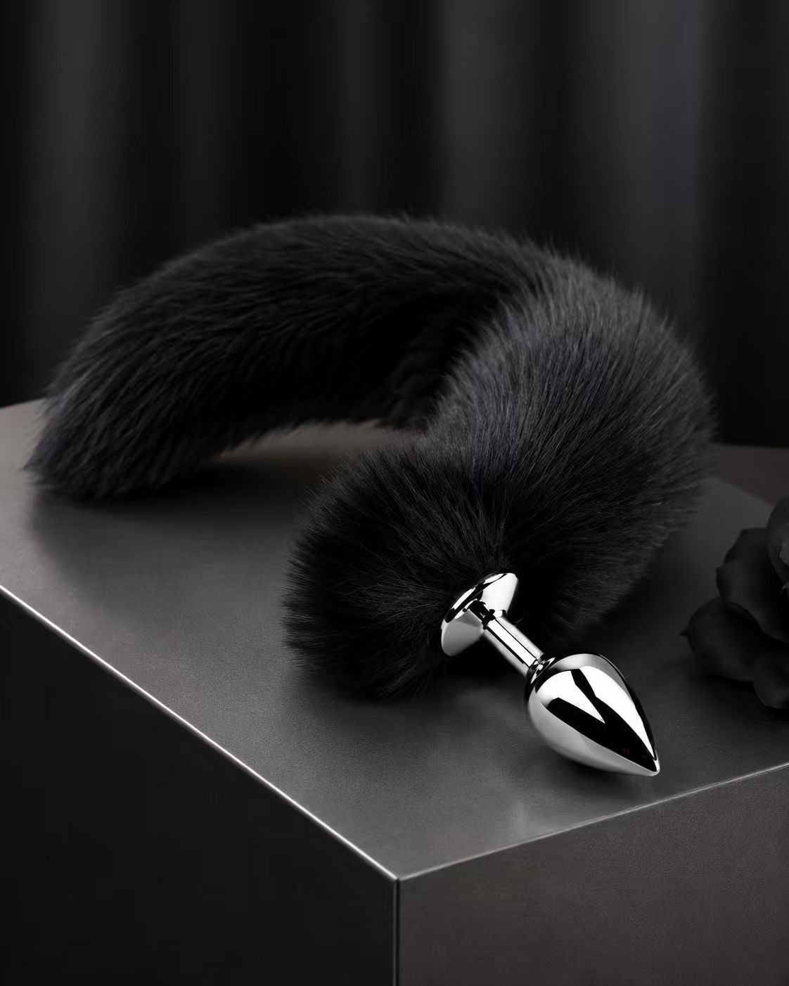 Nicolette Lace Mask Collar & Tail Accessory Set