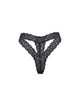 Karina Lace Thong - Black