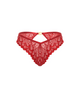 Piper Lace Panty - Red