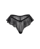 Maylah Sheer Lace Panty - Black