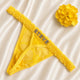 Personalized Thong - Yellow
