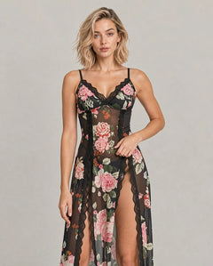 [Black Floral] view