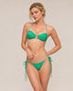 Lucienne Ring Detail Tie-Side Bikini Set - Green