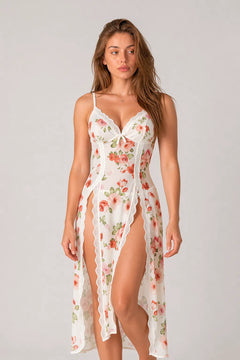[White Floral] view